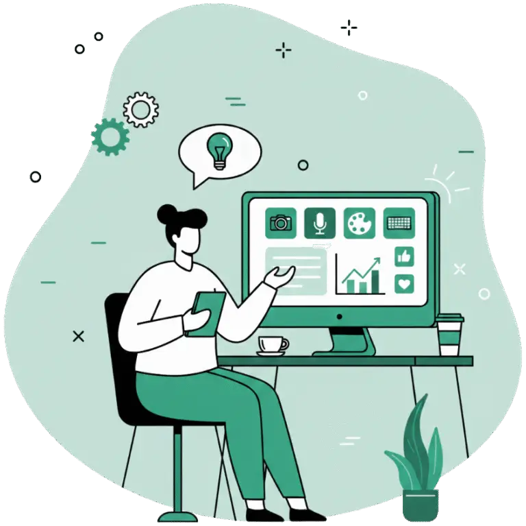 Illustratie voor online marketing: creatives zijn de nieuwe targeting