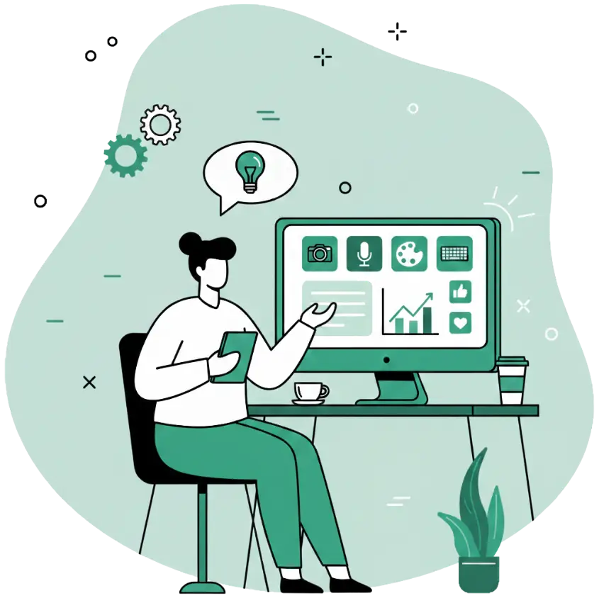 Illustratie voor online marketing: creatives zijn de nieuwe targeting