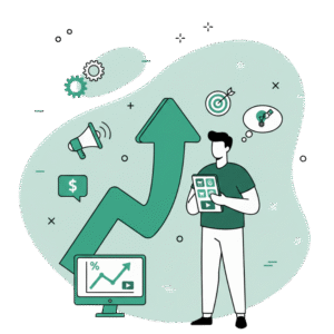 illustratie over digitale marketing