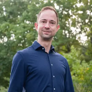 Pasfoto van dataspecialist Joost Petermeijer